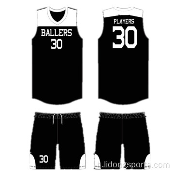 Maglie da basket personalizzata Sublimation Basketball Uniform